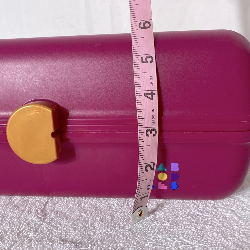 Vintage Caboodles Pink Plastic Makeup Storage Tackle Box - Picture 7 of 16